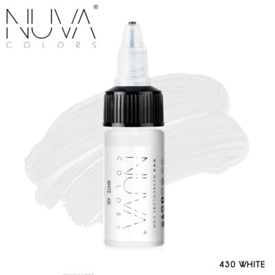 Tus Micropigmentare - NUVA Colors &amp;ndash; 15ml - 430 White foto