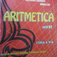 Aritmetica clasa a V-a- Artur Balauca, Monica Sas
