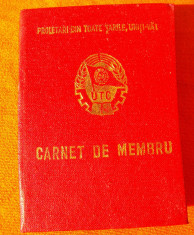 Carnet UTC foto