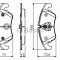 Set placute frana,frana disc AUDI A6 (4G2, C7, 4GC) (2010 - 2016) BOSCH 0 986 495 110