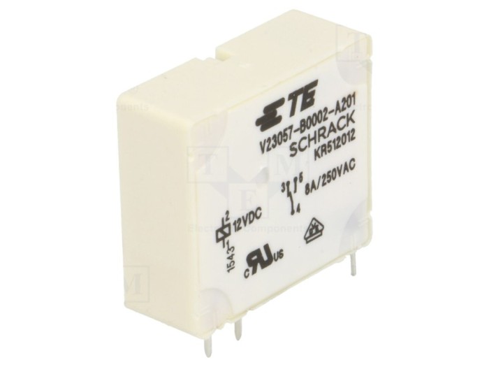Releu electromagnetic SPDT 12VDC 8A