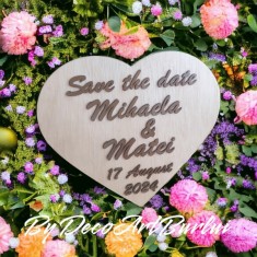 Decorațiune Save the date