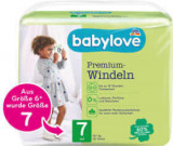 Babylove Scutece premium numărul 7, 30 buc