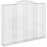 Cumpara ieftin Cos gabion arcuit, 300x30x220/240, fier galvanizat