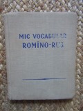 Mic vocabular romano-rus