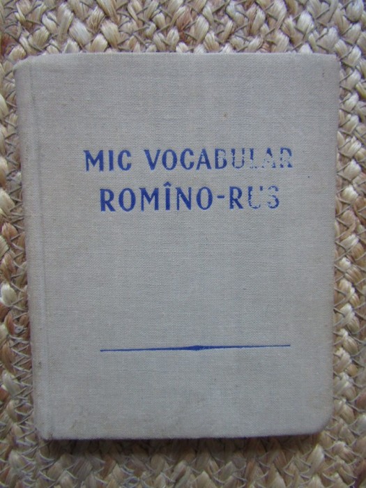 Mic vocabular romano-rus