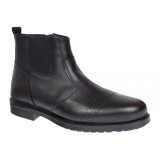 Ghete casual barbati, din piele naturala (imblanite) GKR28N