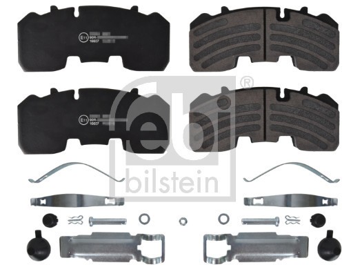 FEBI BILSTEIN 16607 set placute frana,frana disc