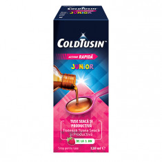 ColdTusin Junior sirop pt. tuse seaca si productiva, 120 ml