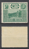 ROMANIA Posta locala Paltinis Hohe Rinne 50b 1924 timbru MNH pe hartie groasa, Istorie, Nestampilat