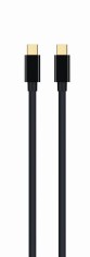 CABLU video GEMBIRD, Mini-DisplayPort (T) la Mini-DisplayPort (T), 1.8m, rezolutie maxima 4K UHD (3840 x 2160) la 30 Hz, negru, &quot;CCP-mDPmDP2-6&quot; (timbr