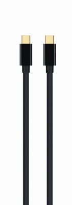 CABLU video GEMBIRD, Mini-DisplayPort (T) la Mini-DisplayPort (T), 1.8m, rezolutie maxima 4K UHD (3840 x 2160) la 30 Hz, negru, &amp;quot;CCP-mDPmDP2-6&amp;quot; (timbr foto