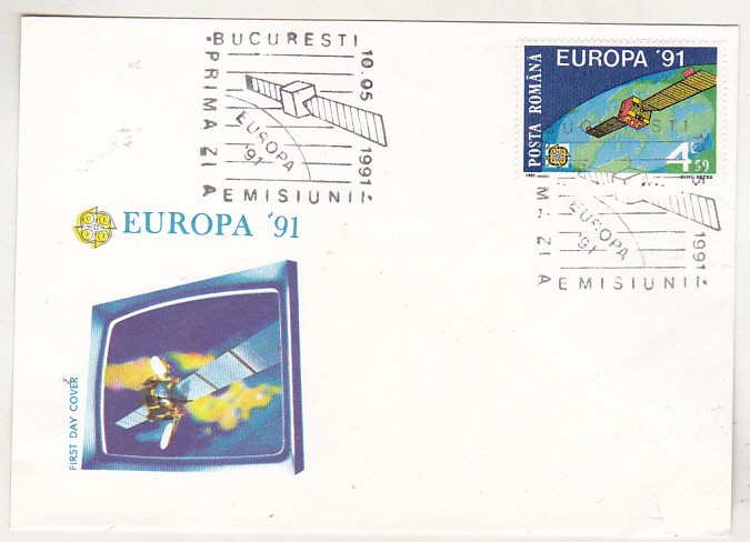 bnk fil FDC Europa CEPT `91