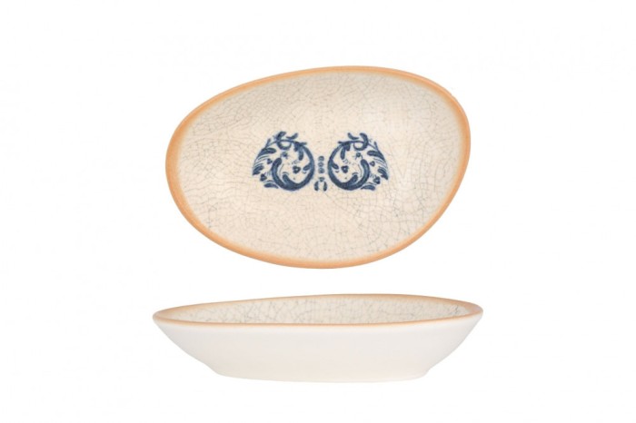 Bonna Placa de service - Viento - Por&Aring;&pound;elan - 15x8.5 cm - set de 2
