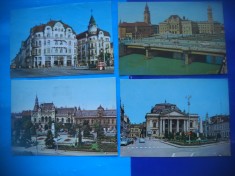 HOPCT LOT 2608 -IP- ORADEA -JUD BIHOR-4 CARTI POSTALE-CIRCULATE