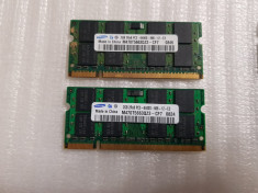 Memorie RAM laptop Samsung 2GB DDR2 800MHz - poze reale foto