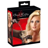 Catuse Piele cu Inimioare, Romantic Bondage, Bad Kitty