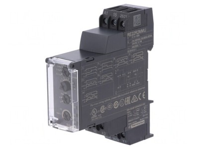 Timer Programabil 0.05s-100h DPDT 250VAC/8A 24-240VAC 24VDC IP20 foto