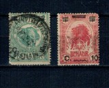 Somaliland Italian 1926 - Mi.No.75-76 stampilate