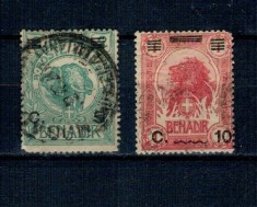 Somaliland Italian 1926 - Mi.No.75-76 stampilate