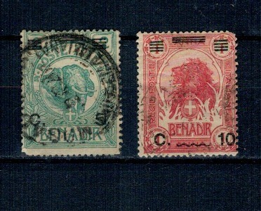 Somaliland Italian 1926 - Mi.No.75-76 stampilate foto