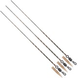 Monturi FOX Edges Camo Submerge Leaders 30lb + Conuri Antitangle, 3buc/pac