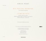 Arvo Part: Lamentate | The Hilliard Ensemble, Alexei Lubimov, SWR Stuttgart Radio Symphony Orchestra, Andrey Boreyko, ECM Records
