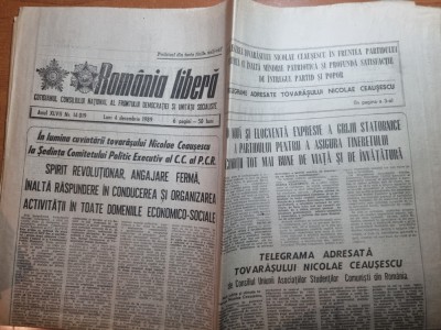 romania libera 4 decembrie 1989 foto
