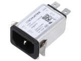 Conector de alimentare AC 4A 250VAC IEC 60320