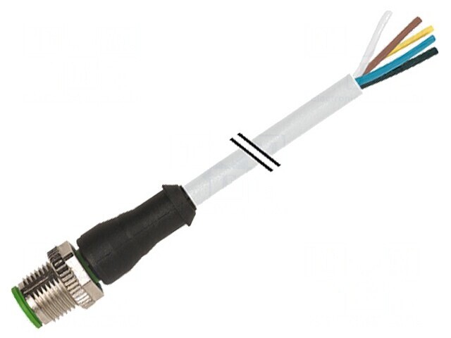 Cablu de conectare M12 8 pini 3m 30VAC 2A