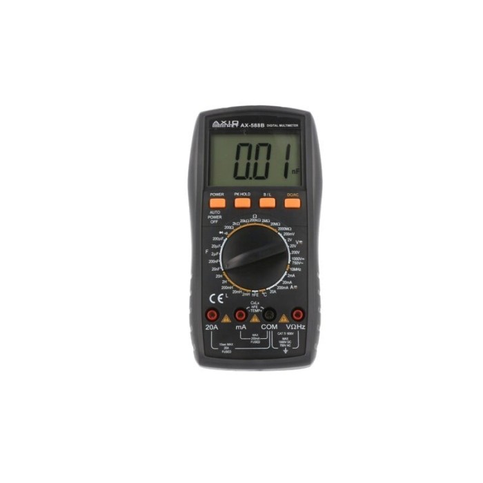 multimetru digital, AXIOMET, AX-582B, 0.1...200mV-1kV, 0.1...200&micro;A-20A