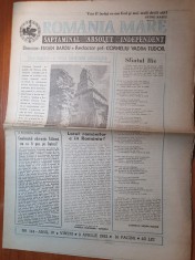 romania mare 9 aprilie 1993-combinatul siderurgic calarasi nu va fi inchis
