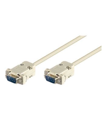 Cablu D-SUB 9P tata - D-SUB 9P tata SERIAL 2m 1:1 foto