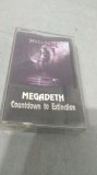 CASETA AUDIO MEGADETH -COUNTDOWN TO EXTINCTION ORIGINALA FOARTE RARA !!!