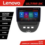 Navigatie Android Citroen C1 Peugeot 107 Toyota Aygo 2005-2014 QLED 4+64