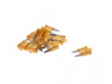 Set 10 Sigurante Auto Mini cu LED 5A, 11mm - Detectare Ardere Siguranta