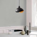 Cumpara ieftin Lustra Sivani Negru 28x15x112 cm
