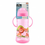 Cana sport cu manere 9 luni+ 330 ml Pink, Lorelli