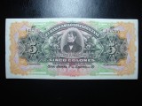 COSTA RICA 5 COLONES 1900 UNC