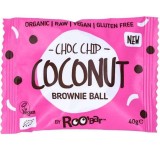Biluta Brownie Cocos Bio Fara Gluten 40g Roobar - Prajitura Vegana Raw Organic