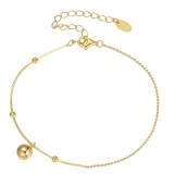 Cumpara ieftin Bratara din argint 925 pentru dama, JW1794, model biluta, placata cu aur