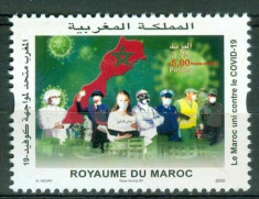 MAROC 2020 CORONAVIRUS MEDICINA foto