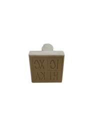 Pristolnic lemn, forma pentru prescuri, 6x5.5cm foto