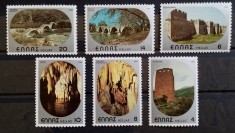 BC359, Grecia 1980, serie arhitectura, poduri, peisaje foto