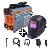 *PACHET* Invertor Aparat sudura 300A + Masca sudura automata, reglaj digital, 1.6-4.0mm, anti-stick, URAL MASH PROFESSIONAL