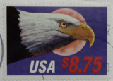 Cumpara ieftin America 1988 fauna păsari de prada vultur serie 1v. ștampilat, Stampilat