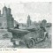 1438 - CURTEA de ARGES, old car, Monastery, Romania - old postcard - unused