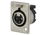 Soclu XLR Mamă 3 Pinuri 50V