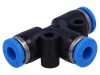 Racord Push-In T 0.95-6 Bar PBT