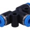 Racord Push-In T 0.95-6 Bar PBT
